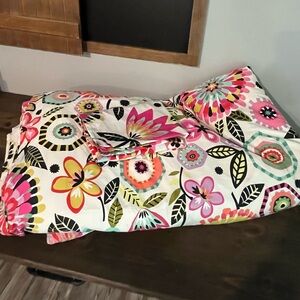 Pottery Barn Teen Twin Size Duvet Cover Pillowcase Bella‎ Floral Pattern